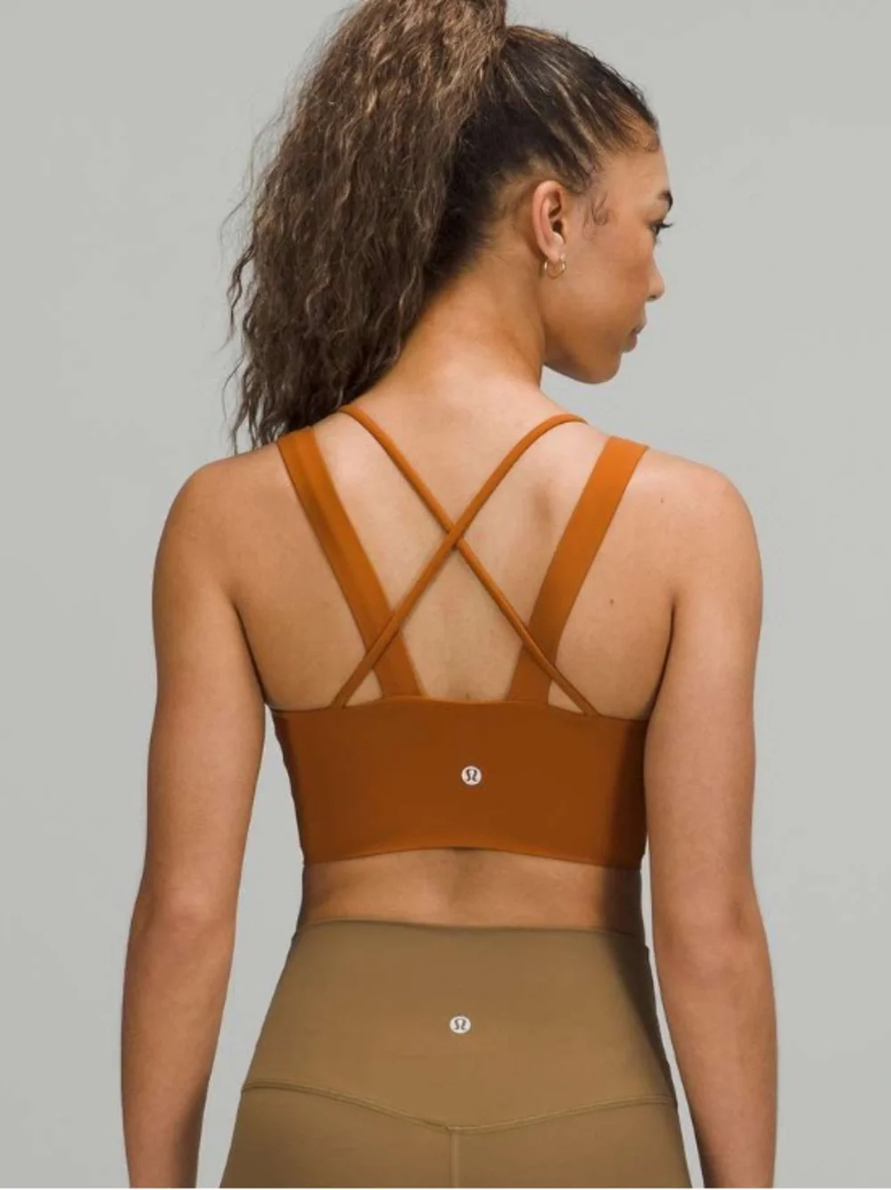 Lululemon Like a Cloud Longline Bra *Light Support Butternut Brown